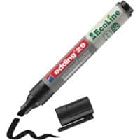 Marqueur pour tableau blanc edding ecoline E-29 Noir Pointe biseautée 1 - 5 mm