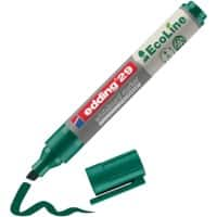 Marqueur pour tableau blanc edding ecoline E-29 Vert Pointe biseautée 1 - 5 mm