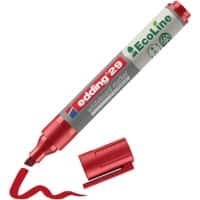 Marqueur pour tableau blanc edding ecoline E-29 Rouge Pointe biseautée 1 - 5 mm