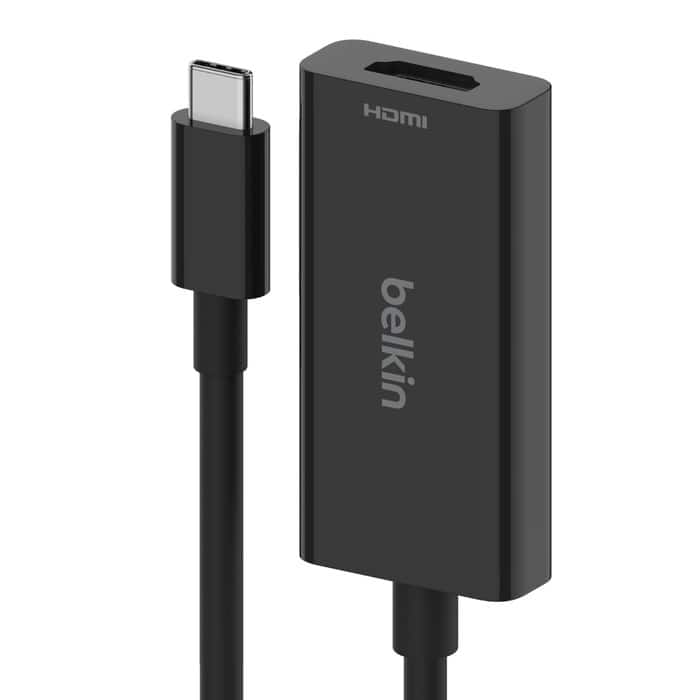 Belkin Adapterkabel HDMI Female USB-C Male Zwart