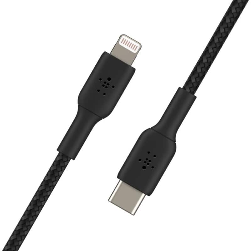 Belkin Oplaadkabel Apple Lightning USB-C Male 2 m Zwart