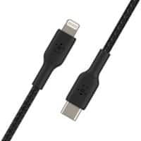 Belkin Lightningkabel USB-C Mannelijk 2 m Zwart