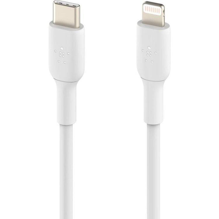 Belkin Oplaadkabel Apple Lightning USB-C Male 1 m Wit