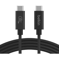 Câble USB Belkin USB-C Mâle USB-C Mâle 2 m Noir