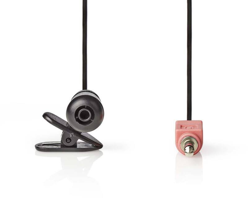 Microphone Nedis MICCJ100BK Avec fil 1,8 m Noir
