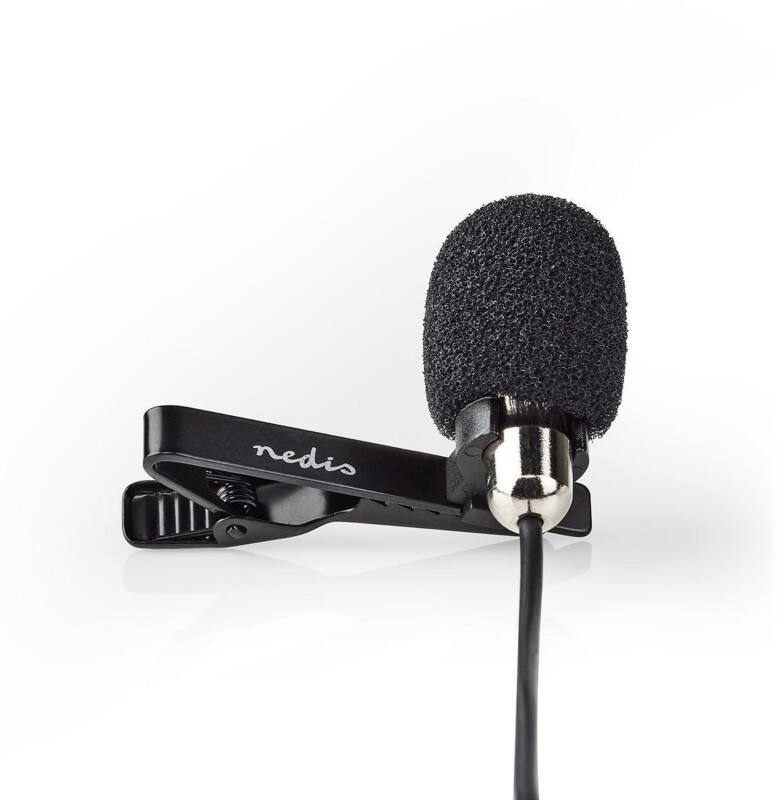Microphone Nedis MICCJ105BK Avec fil 1,8 m Noir