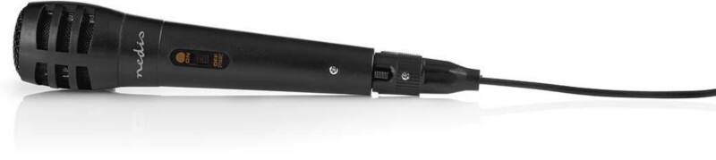 Microphone Nedis MPWD15BK Avec fil 5 m Noir