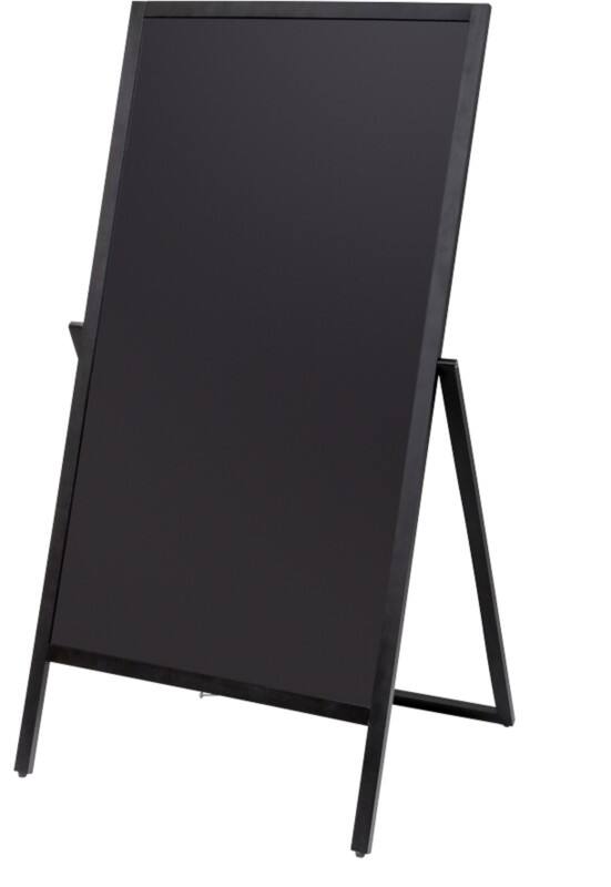 SHOWDOWN Stoepbord Vloer 2 Panelen Hout Weerbestendig ZPCHFBL68x140