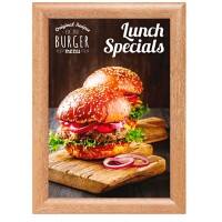 Cadre d'affichage SHOWDOWN A4 Brun KRA4G25LB 24,1 (L) x 1,1 (P) x 32,8 (H) cm