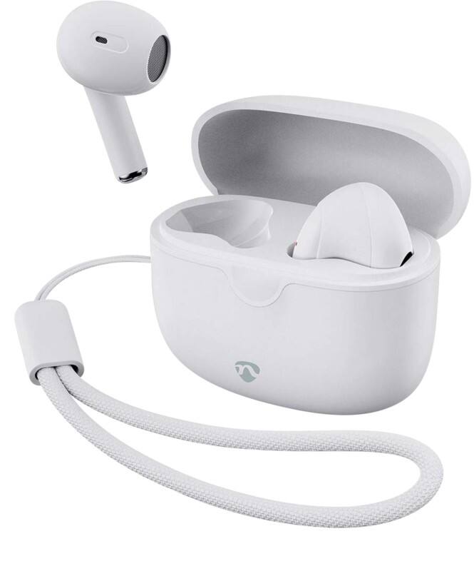 Écouteurs Nedis HPBT2400WT Blanc