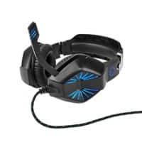 Casque audio Nedis Avec fil GHST250BK Noir