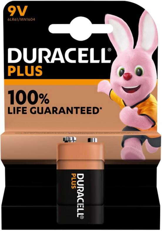 Pile Duracell 4142190 9V Alcaline