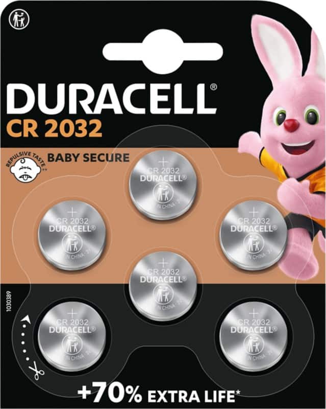 Duracell knoopcel 5000394056183 CR2032 6 stuks