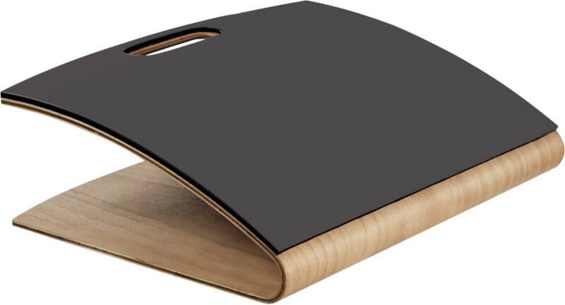 Repose-pieds Alba 350 x 450 x 135 mm Brun