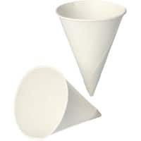 PAPSTAR Puntbeker 120 ml Wit 105 mm 200 Stuks