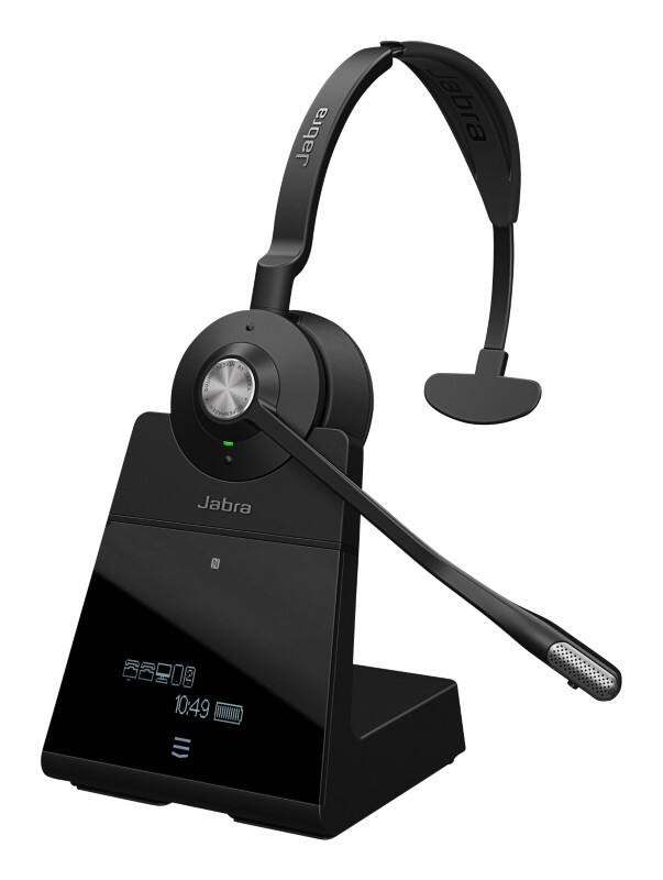 Jabra Engage Draadloos Headset Over het hoofd Met microfoon Mono Zwart