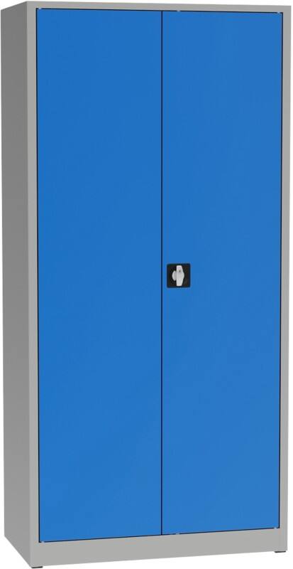 Armoire Universal Métal 4 Étagères 950 x 500 x 1950 mm Bleu clair, gris