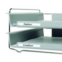 Djois Etikethouder Transparant PET (Polyetheentereftalaat) Klevend 0,05 (B) x 1,98 (D) x 1,19 (H) cm 10 Stuks