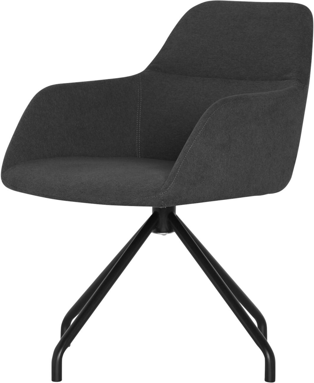 Schaffenburg Conferentiestoel Series 129  Antraciet 590 x 460 x 835 mm