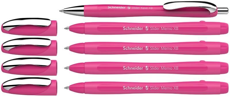 Schneider Slider Rave XB Balpen Blauw 0,7 mm Balpen 5 Stuks