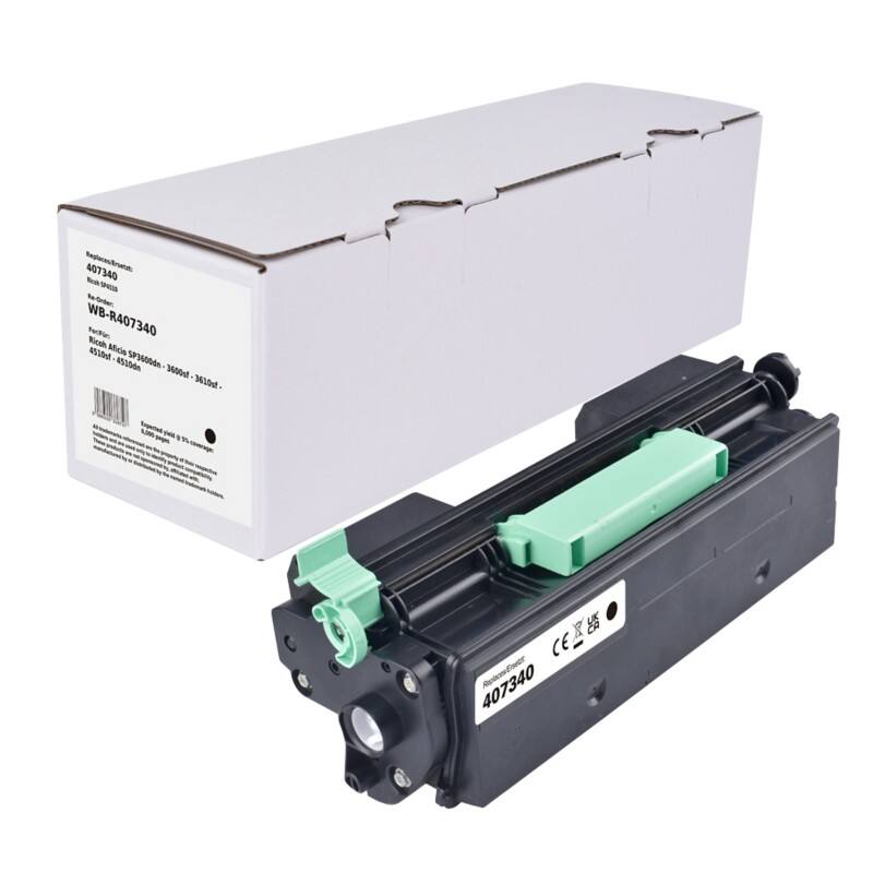 Toner Compatible Ricoh 407340 Noir