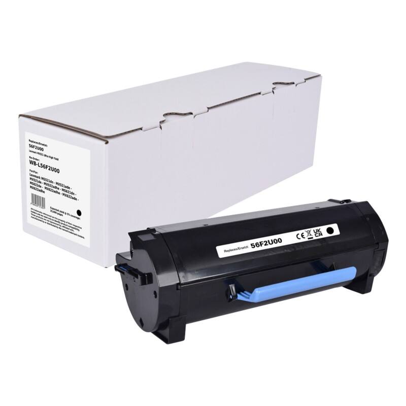 Toner Compatible Lexmark 56F2U00 Noir
