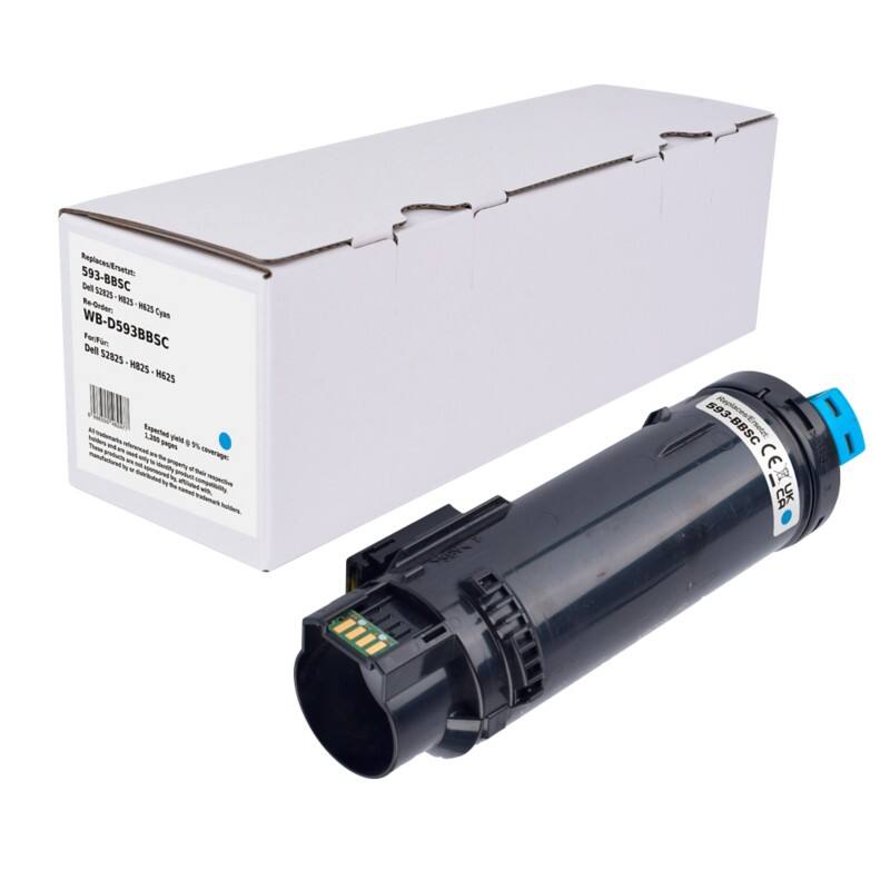 Toner Compatible Dell 593-BBSC Cyan