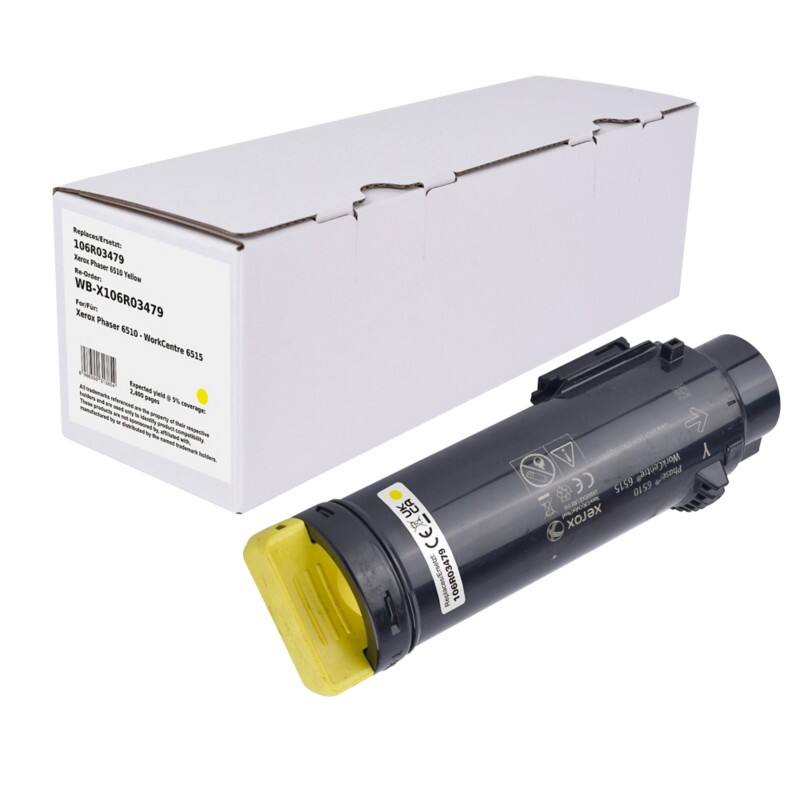 Toner Compatible Xerox 106R03479 Jaune