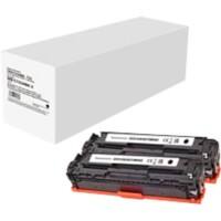 731HBK Compatibel Canon Tonercartridge Zwart