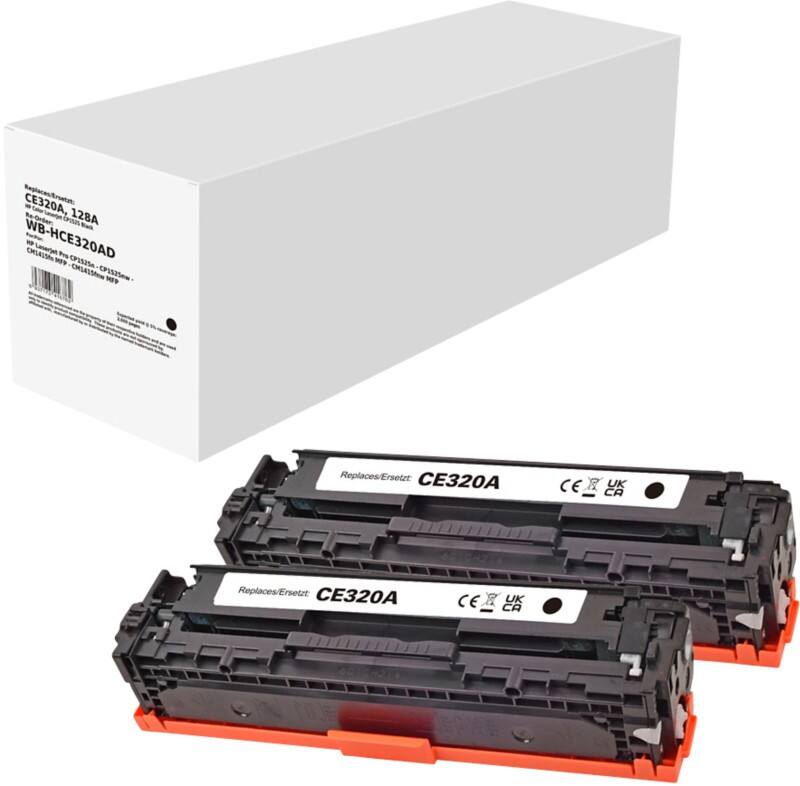 Toner CE320AD Compatible HP Noir