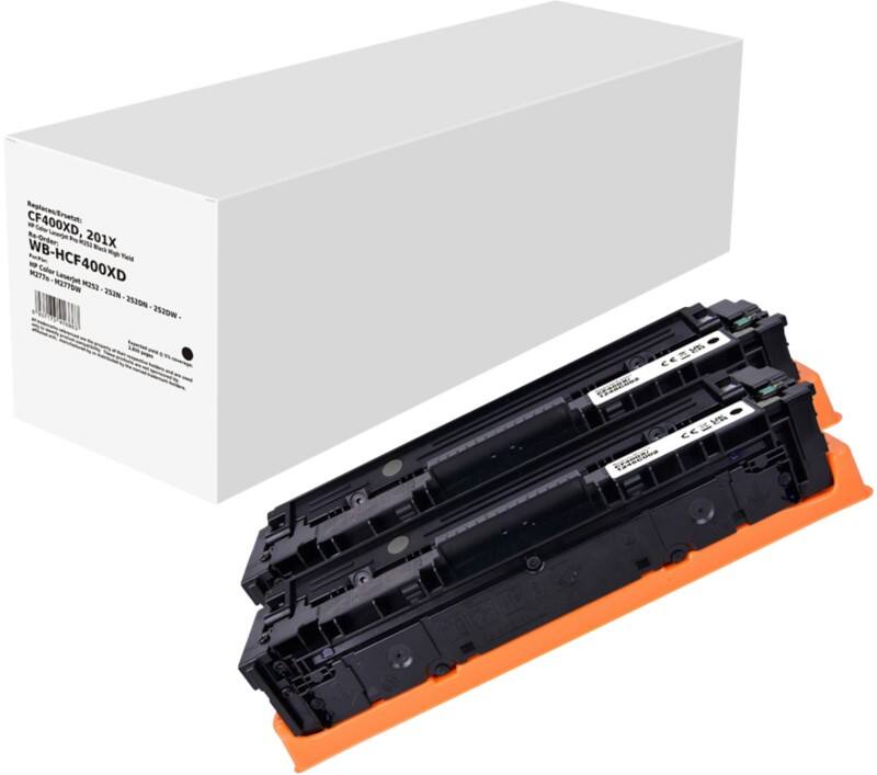 Toner CF400XD Compatible HP Noir