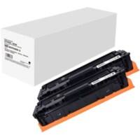 CF540X Compatibel HP Tonercartridge Zwart