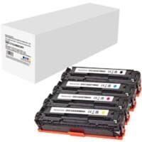 731H BK+731 CMY Compatibel Canon Tonercartridge Zwart, cyaan, magenta, geel 4 stuks