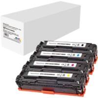 CF210AQ1 Compatibel HP Tonercartridge Zwart, cyaan, magenta, geel 4 stuks
