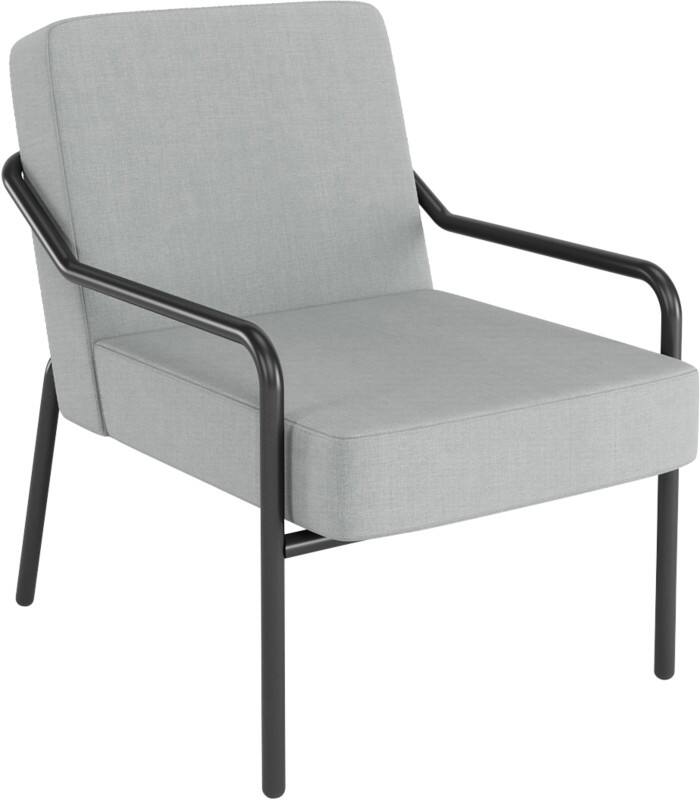 Fauteuil Medso Gris 580 x 743 x 736 mm