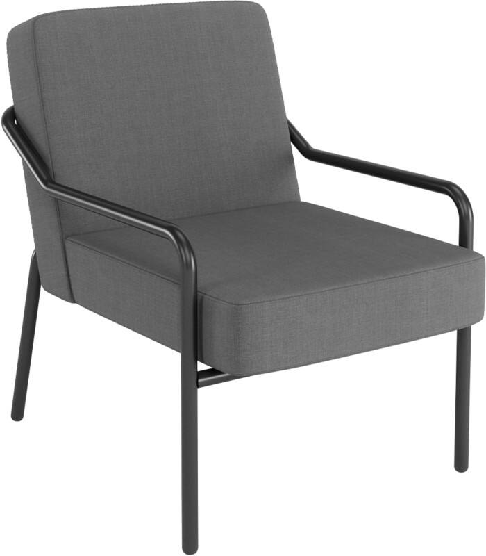 Medso Classic M Fauteuil Houtskool 580 x 743 x 736 mm
