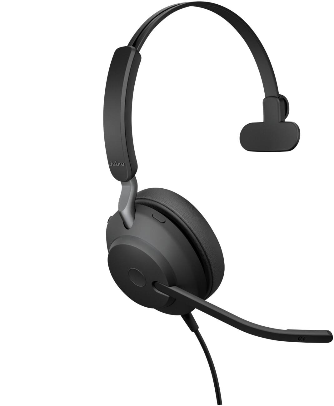 Micro casque Jabra Evolve2 Avec fil Sur tête USB Mono 40 SE Noir