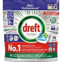 Tablettes pour lave-vaisselle Dreft Professional Citron 75 Unités