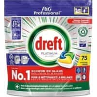 Tablettes pour lave-vaisselle Dreft Professional Citron 75 Unités