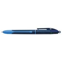 Stylo-bille BIC 4 couleurs Bleu, noir, rouge, vert 0,32 mm Moyen Bille Rechargeable