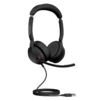 Jabra Evolve2 5 Bedraad Stereo Headset Over het hoofd USB Zwart