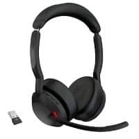 Casque audio Jabra Evolve2 5 Avec fil / Sans fil Stéréo Sur tête Bluetooth Noir