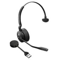 Jabra Engage 5 Bedraad / Draadloos Mono Headset Over het hoofd Bluetooth Zwart