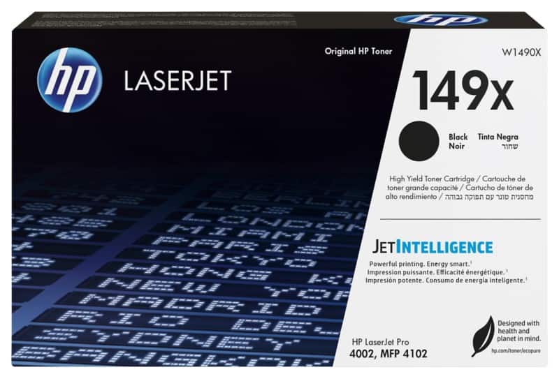 Toner HP 149X D’origine W1490X Noir