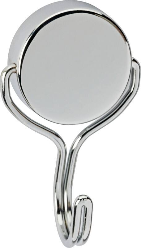 Crochet aimanté Maul Neodymium Hook Carousel Rond Argenté 50 kg Capacité de charge 38.5 mm