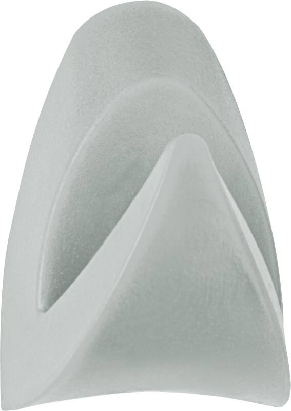 Maul Neodymium Coat Hook Gebogen & platte zijdes Haakmagneet Grijs 6 kg draagkracht 2 Stuks