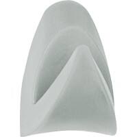 Crochet aimanté Maul Neodymium Coat Hook Côté arrondi et plat Gris 6 kg Capacité de charge 2 Unités