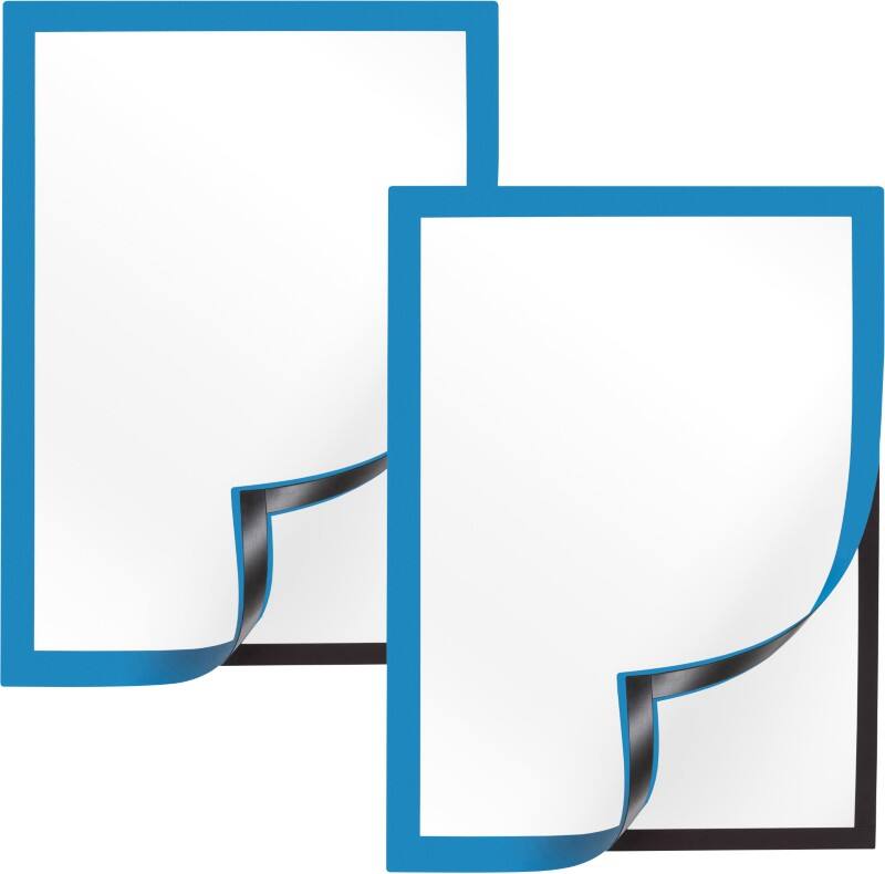 Viking A4 Displayframe Zelfklevend Donkerblauw Kunststof 1292064 23,4 (B) x 0,6 (D) x 32,6 (H) cm 2 Stuks