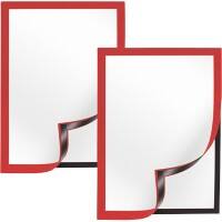 Viking A4 Displayframe Zelfklevend Rood Kunststof 1292065 23,4 (B) x 0,6 (D) x 32,6 (H) cm 2 Stuks