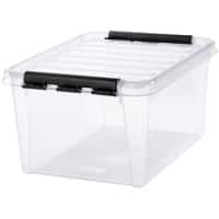 SmartStore Classic Opbergdoos 32 l Met deksel Transparant 39 x 50 x 26 cm